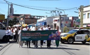 2.ª caminhada pelo fim da violência contra as mulheres foi realizada em Contenda